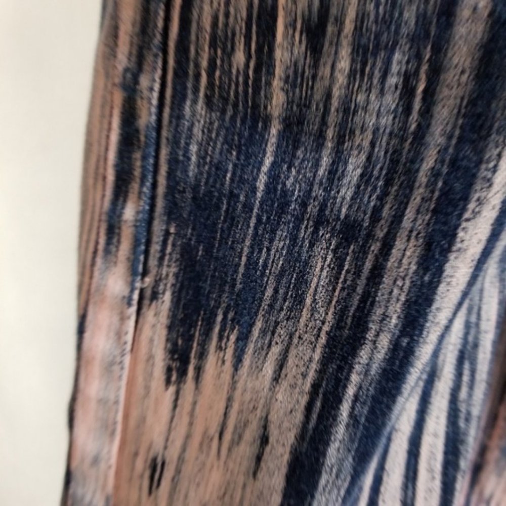 Maurice Malone Collection NEW Hand-Painted Unique JEANS Navy Pink Women's 🎉HP🎉 - Picture 6 of 15